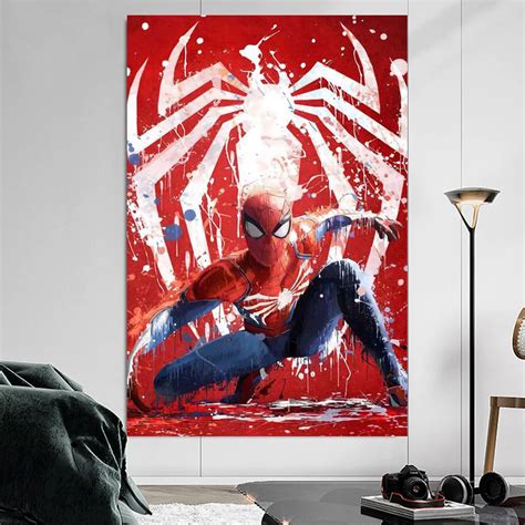 Spiderman Paint Art