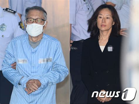 ‘블랙리스트 김기춘 ‘징역 3년 조윤선 위증만 인정 ‘집행유예 석방