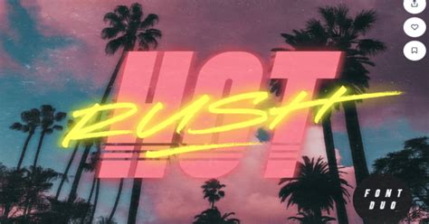 Synthwave Fonts For Retro Designs Enor Cerna France Inc