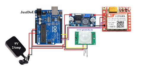 Pir Sensor Based Security Alarm Using Arduino