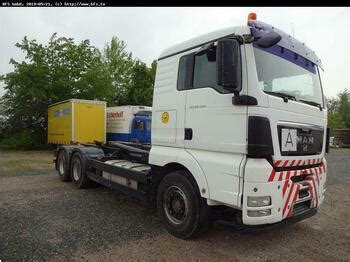 MAN TGX 26 540 6x4 BB Anhängerhydraulik hook lift truck from Germany