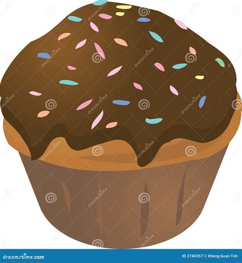 Cupcake Muffin Stock Vector Illustration Of Cream Carb 2740357