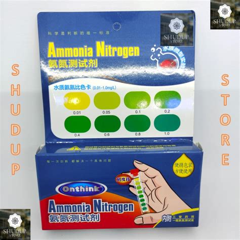 Jual Onthink Test Kit Ammonia NH3 NH4 Alat Tes Ammoniak Amonia