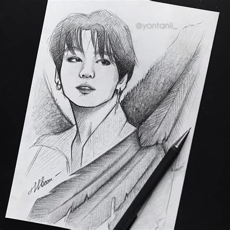 Jungkook Fanart By Yontanii