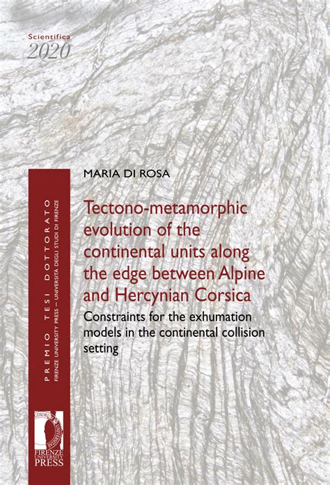 Pdf Tectono Metamorphic Evolution Of The Continental Units Along The