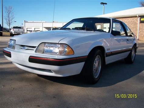 1988 Ford Mustang Lx 50 5 Speed 36000 Original Miles Time Capsule