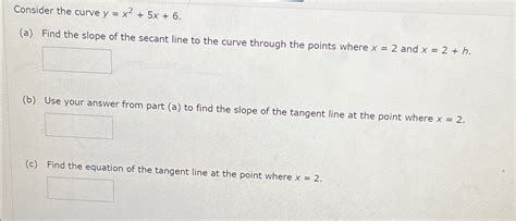 Solved Consider The Curve Y X X A Find The Slope Of Chegg