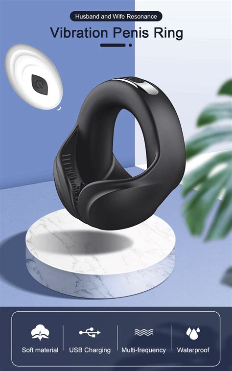 Remote Control Men S Cock Penis Rings Vibrator Sex Toys For Men Delay Ejaculation Vibrating