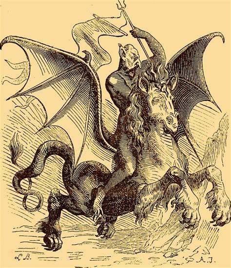 The Best Demon Illustrations Of All Time Demonology Illustration