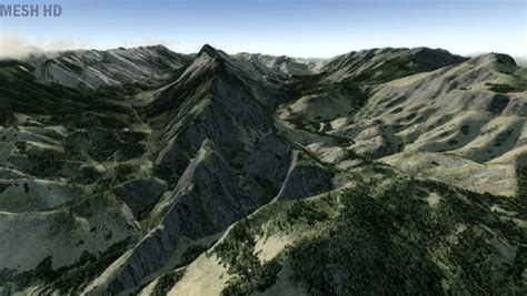 Fsxp3d Scenery Mesh Lod12 Mountains Of Monterrey Fsx Scenery