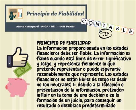 Contable Tip PRINCIPIO DE FIABILIDAD