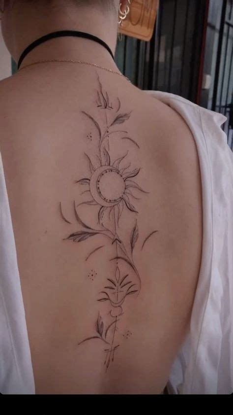 Pin By Mamma Mette On Tatuering Spine Tattoos For Women Healer