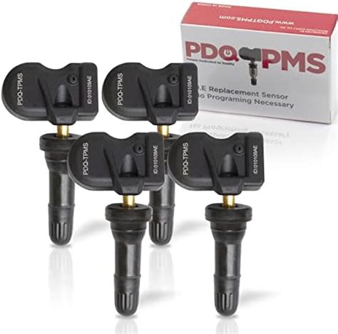 Amazon Pdq Tpms Mhz Tire Pressure Sensor Pack Rubber Stem