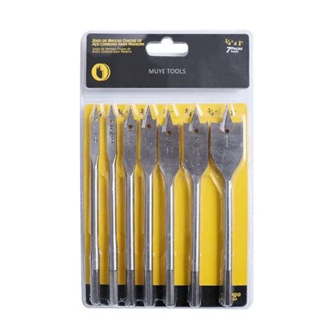 7pcs wood flat drill bit set | MUYE TOOLS - DANYANG CHINA