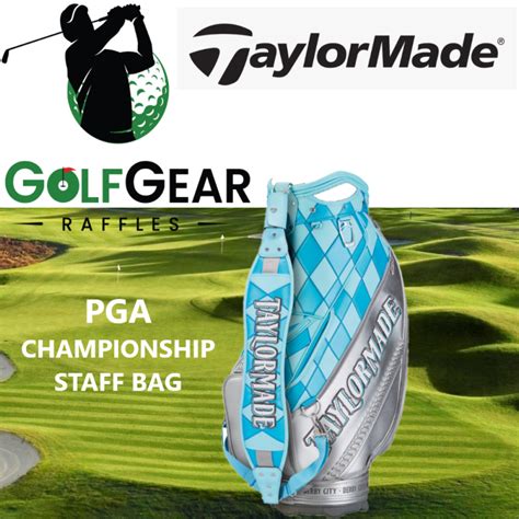 Taylormade Pga Championship Staff Bag Golf Gear Raffles