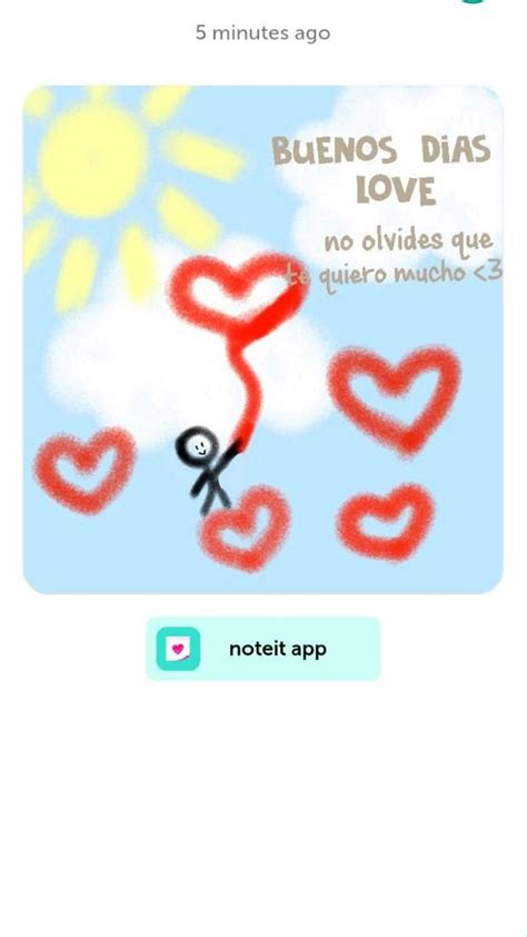 notita de buenos días noteit Notas de buenos dias Dibujos de