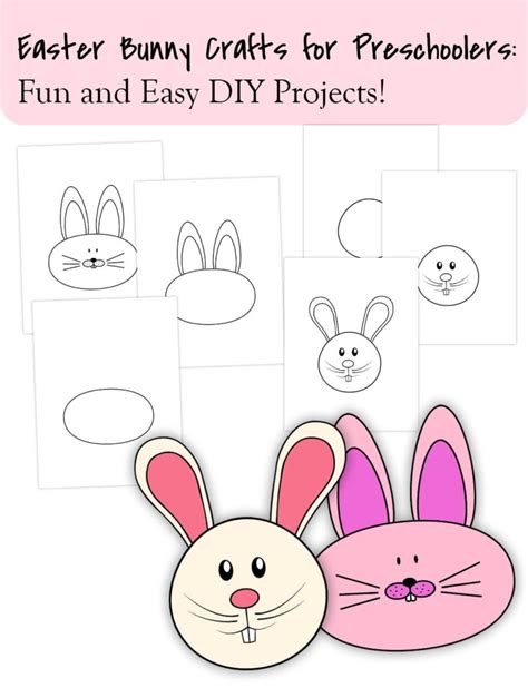 Easter Bunny Crafts for Preschoolers: Fun and Easy DIY Projects! - Kidseducator