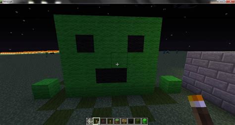 Slime statue Minecraft Map