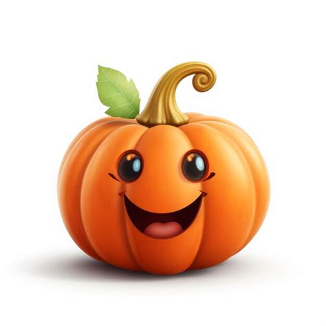 Premium Ai Image Happy Pumpkin Cartoon Mascot