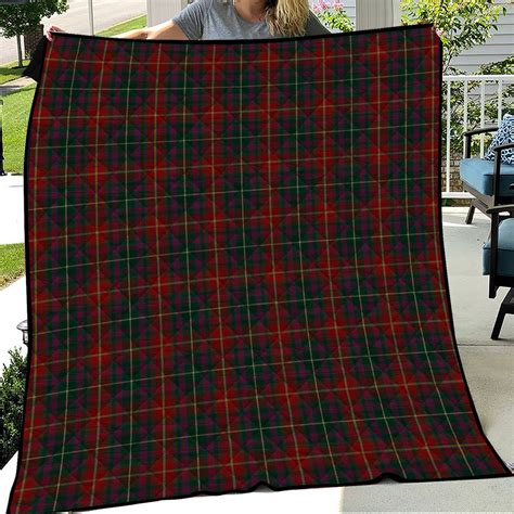 Meath County Ireland Tartan Quilt