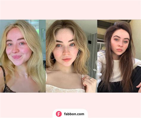 12 Best Sabrina Carpenter No Makeup Looks | Fabbon