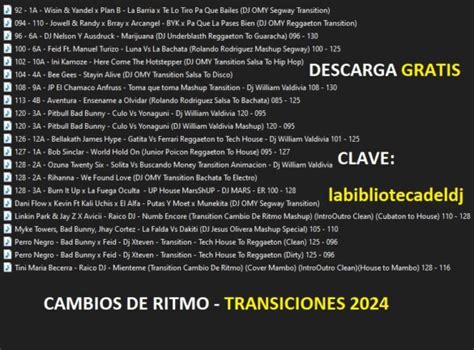 Pack De Musica Para Dj Transiciones Utilidades Djs