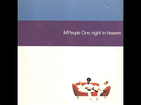 M PEOPLE One Night In Heaven M People Master Mix House Synth Pop