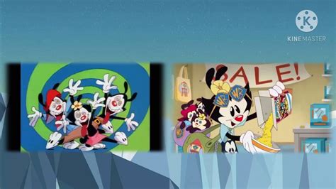 The Animaniacs Intro Comparisons YouTube