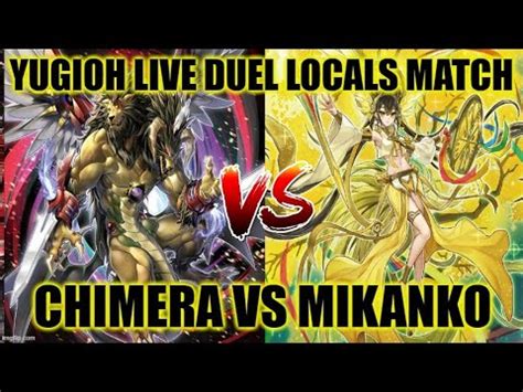 YU GI OH LIVE DUEL LOCALS MATCH CHIRMERA D A D VS MIKANKO Tyler