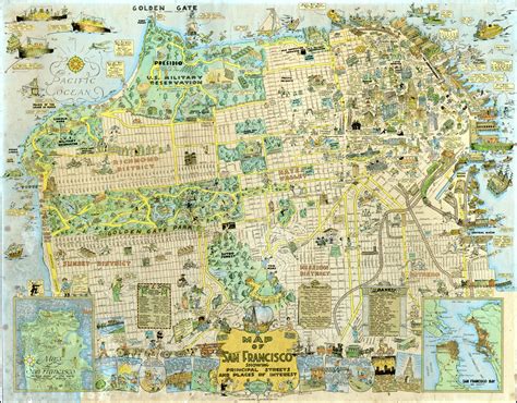 San Francisco Landmarks Map