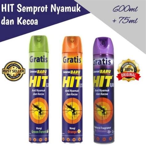 Jual HIT Aerosol Obat Nyamuk Semprot 600 Ml Shopee Indonesia