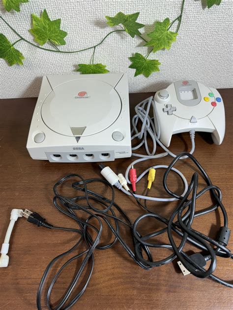 【やや傷や汚れあり】1159 04★♪通電確認済み♪sega セガ ドリームキャスト Dreamcast 本体ソフトセット 本体model