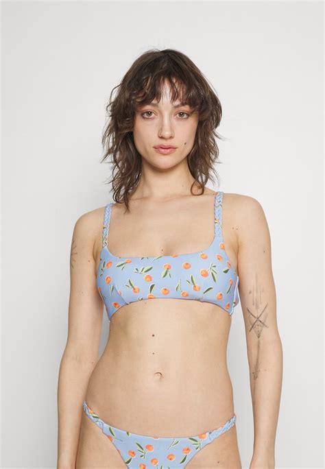 Seafolly Summer Crush Bralette With Plaited Detail Haut De Bikini