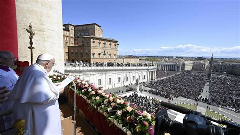 Papa Francisc A Vorbit Despre Speran N Mesajul Urbi Et Orbi De