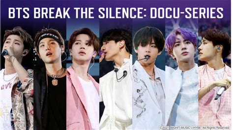 BTS BREAK THE SILENCE DOCUSERIES全話日本語字幕版テレビ放送 BTS防弾少年団最新情報ブログ