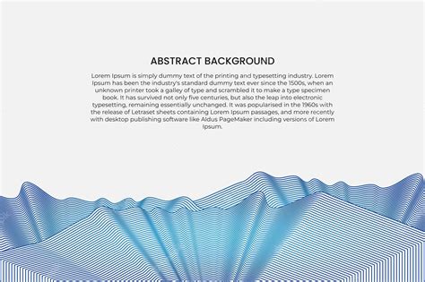 Premium Vector Abstract Blue Line Wave Background Modern Blue Line Background