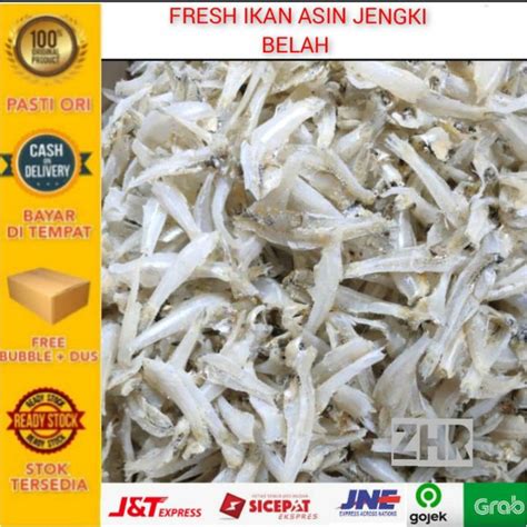 Jual Ikan Asin Teri Jengki Belah Vip Kg Zhr Shopee Indonesia