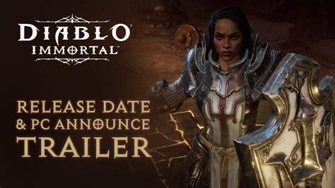 Diablo Immortal Chega A De Junho Ao Pc E Dispositivos M Veis Sal O