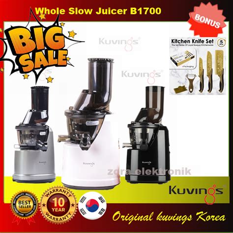 Jual Kuvings Whole Slow Juicer B Original Shopee Indonesia