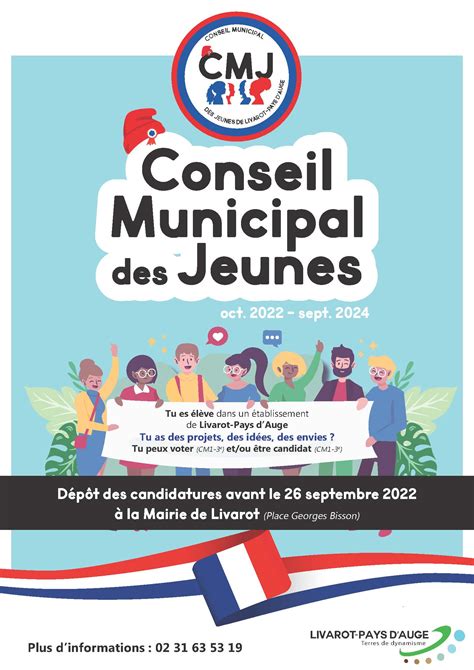 Conseil Municipal Des Jeunes CMJ Livarot Pays D Auge