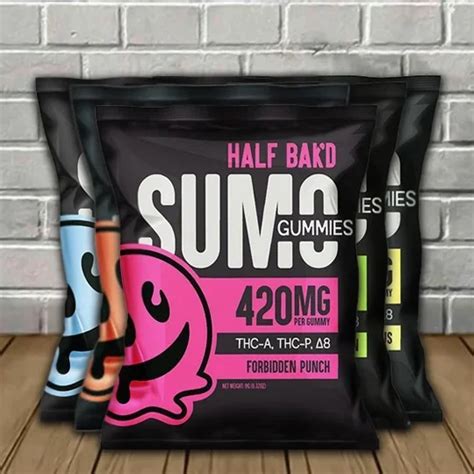 Half Bak D Sumo Blend Gummies Ct Mg Great Cbd Shop