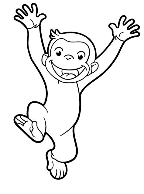 Pagine Da Colorare Di Curious George Coloringpagesonly