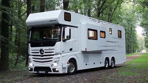 Best Motorhome In The World Mercedes Vario Alkoven Youtube