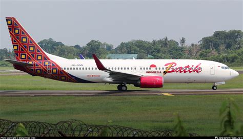 Pk Bgg Batik Air Boeing U Wl Photo By Muhammad Endo Id