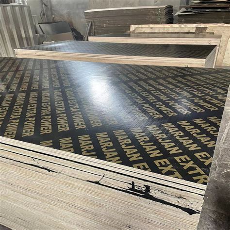 Construction Shuttering Board Phenolic Plywoods Black Finger Joint