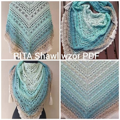 Crochet Shawl Pattern Shawl Pattern Blanket Pattern Digital Etsy