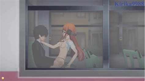 Futaba Sakura And Ren Amamiya Have Deep Fucking On The Bus Persona 5 Hentai