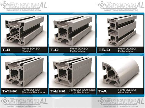 Perfil De Alum Nio Estrutural Modular Estrutural