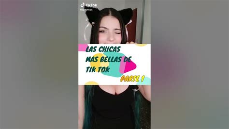 Las Chicas Mas Bellas De Tik Tok Parte 1 Youtube