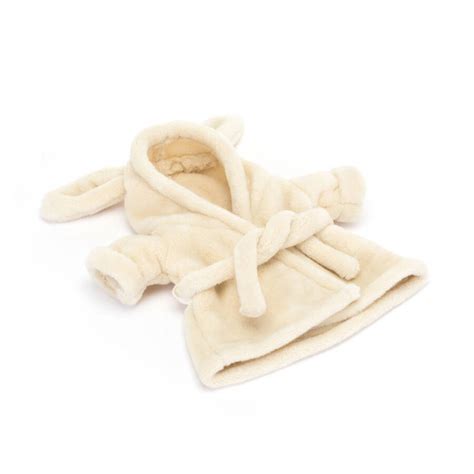 Purchase Jellycat Barm Br Bartholomew Bear Wearing Cream Bathrobe